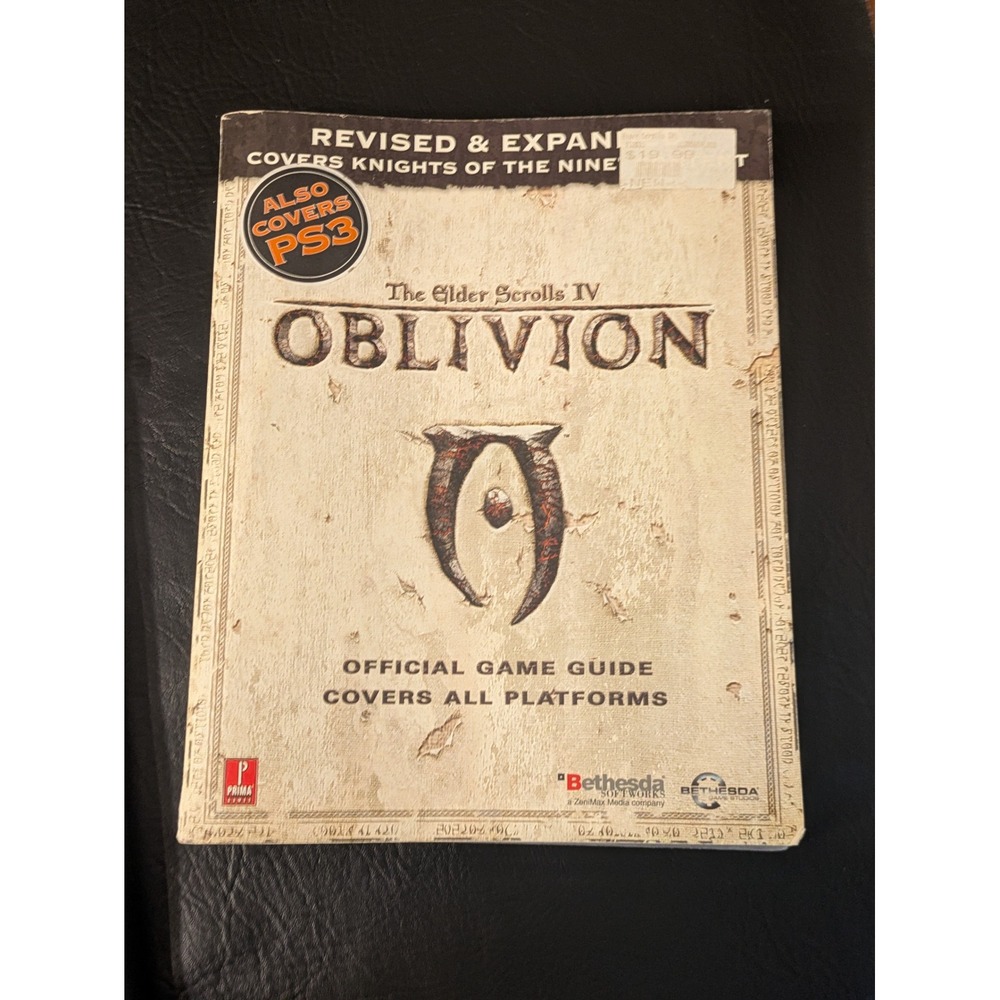 The Elder Scrolls IV Oblivion Prima Official Game Guide Revised Expanded PS3 PC